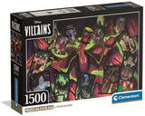 Clementoni: Disney Villains Puzzle (1000pc Jigsaw) Board Game