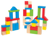 Hape: Maple Wood Blocks Set - 50pc