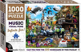 Puntastic Puzzles: Music Visual Puns (1000pc Jigsaw) Board Game
