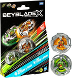 Beyblade X: Booster Double Pack- Gale Wyvern 5-80B v Tail Viper 3-80HN