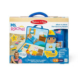 Melissa & Doug: Ms. Rachel What to Wear Felt Board