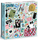 Galison: Purrfect Accessories - 500 Piece Puzzle Board Game