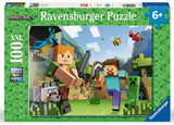 Ravensburger: Minecraft - XXL Piece Puzzle (100pc Jigsaw) Board Game