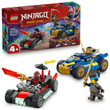 LEGO Ninjago: Rogue vs. Drix Race Car Duel - (71840)