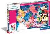 Clementoni: Alice in Wonderland - Puzzle (104pc Jigsaw) Board Game