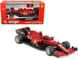 Bburago: 1:43 Diecast Vehicle - Ferrari Racing (SF21 #16 Carlos Sainz)