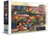 Harlington: Mickey and Minnie Sweetheart Cafe - Disney Puzzle (1000pc Jigsaw) Board Game