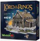Wrebbit3D: LoTR Edoras Golden Hall - 3D Puzzle (445pc Jigsaw) Board Game