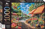 Hinkler: Mindbogglers Artisan - Farmers Market Puzzle (1000pc Jigsaw) Board Game