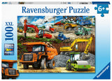 Ravensburger: Construction Vehicles (100pc Jigsaw) Board Game