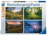 Ravensburger: Four Seasons Puzzle (4x500pc Jigsaws) Board Game