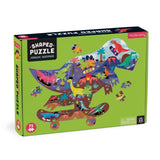 Mudpuppy: Jurassic Skatepark - Shaped Scene Puzzle (75pc Jigsaw) Board Game