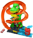 Hot Wheels: City T-Rex Fire Station - Playset