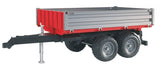 Bruder: Tipping Trailer - Red/Grey