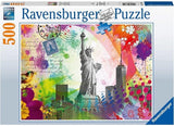 Ravensburger: New York Postcard Puzzle (500pc Jigsaw) Board Game