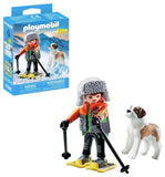 Playmobil: Hiker with Saint Bernard (71741)