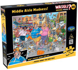 Wasgij Original #46: Middle Aisle Madness - Puzzle (1000pc Jigsaw) Board Game