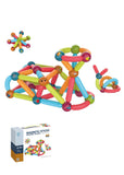 Magic Magnet Park - Puzzle Magnetic Stick & Ball Building Blocks - 76PCS
