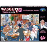 Wasgij? Destiny #24: Business as Usual! (1000pc Jigsaw) Board Game