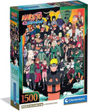 Clementoni: Naruto Shippuden Puzzle (1500pc Jigsaw) Board Game