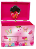 Pink Poppy: Fairy Butterfly Friends - Musical Jewellery Box (Medium)