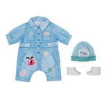 Baby Born Deluxe Overall Jeans (Fits 43cm Dolls)