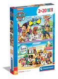 Clementoni: Paw Patrol - Puzzles (2x20pc Jigsaws) Board Game