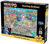 Wasgij Original #47: Boating Bedlam Puzzle (1000pc Jigsaw) Board Game