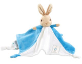Beatrix Potter: Peter Rabbit Baby Comforter - Blue Plush Toy