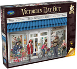 Victorian Day Out: Bikes, Bicyclettes, Bikes - Puzzle (1000pc Jigsaw) Board Game