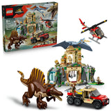 LEGO Jurassic World: Spinosaurus & Quetzalcoatlus Air Mission - (76976)