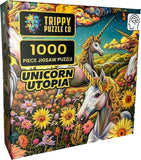 Trippy Puzzles: Unicorn Utopia Puzzle (1000pc Jigsaw) Board Game