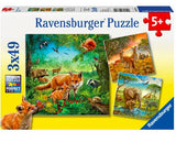 Ravensburger: Animals of the Earth (3x49pc Jigsaws) Board Game