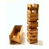 Jenga: Wooden Balance Tower Game (24cm)