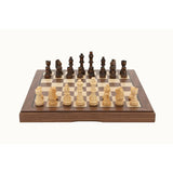 Dal Rossi: Walnut Chess Set Board Game