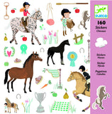 Djeco: Design - Horses Stickers