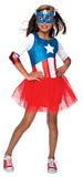Marvel Captain America Girls Costume (Medium)