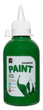 EC Colours - 250ml Rainbow Acrylic Paint - Brilliant Green