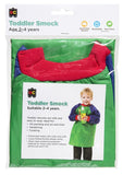 EC Colours - Toddlers Smock - Green and Blue