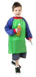 EC Colours - Junior Smock - Green and Blue