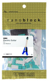 nanoblock: Instruments Electric Guitar Blue