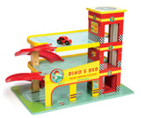 Le Toy Van: Dino's Red Garage