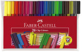 Faber-Castell Connector Pens: Felt Tip - Pack of 20