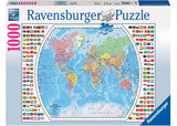 Ravensburger: Political World Map (1000pc Jigsaw) Board Game