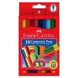 Faber-Castell Connector Pens: Felt Tip - Pack of 10
