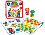 Super Mario Checkers & Tic Tac Toe Combo Board Game