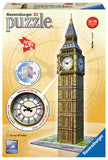 Ravensburger: 3D Puzzle - Big Ben with Functioning Clock (216pc Jigsaw) Board Game