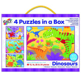 Galt: Four puzzles in a box - Dinosaurs