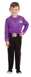 Lachy Wiggle Deluxe Costume (Purple) - Size 3-5