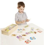 Melissa & Doug: Alphabet Letter - Puzzle Cards